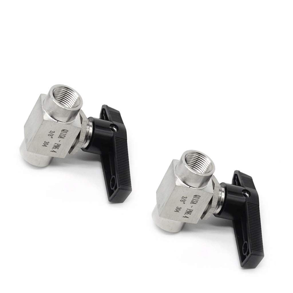 Vanne à bille 2 voies SUS 304 - Tailles 1/8'' à 3/4'' 1 pièce(3/4)
