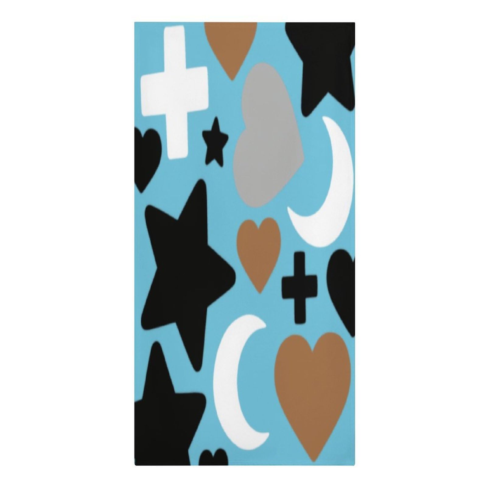 Fekiloot Men's Style Irregular Pattern Large Beach Towel, Travel Towel For Adults Wo, Pool Towels For Beach, Camping, Swim Pool, Gym, Sports& Yoga 61.4"X30.3"