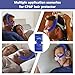 3 Pack Satin CPAP Strap Covers Soft, CPAP Hair Protector for Women, Universal and Comfort CPAP Mask Strap Covers Fit CPAP Dreamwear Headgear Strap for Reducing Red Marks and Hair Pulling (Dark Blue)