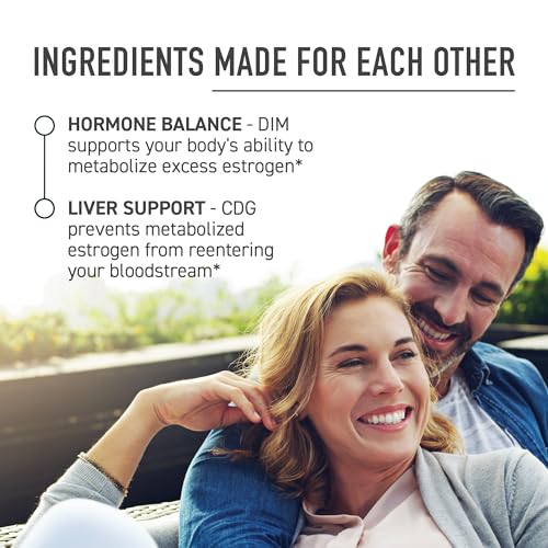 Calcium D-Glucarate with DIM Supplement for Estrogen Detox & Hormone Balance for Women & Men | Detox & Cleanse, Hormonal Acne, Menopause & CDG for Liver Support | Non-GMO, Third-Party Tested | 30ct - Image 4