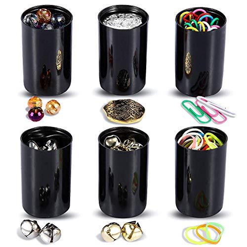 JOVITEC Black 20 Pack Film Canisters with Caps, 35 mm Empty Camera Reel Storage Containers Case with Lids, Films Developing Processing Tube for Storing Films, Small Accessories