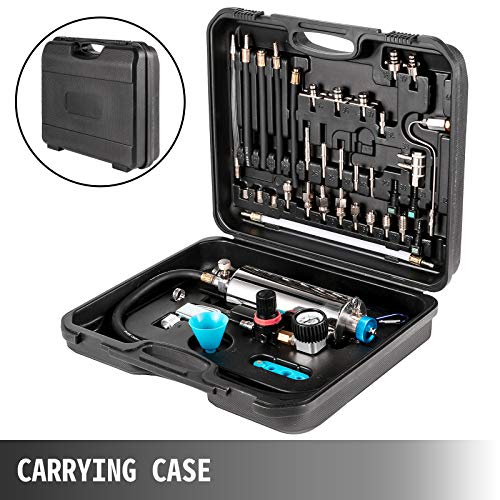 Mophorn Non-Dismantle Injector Cleaner 600Ml Automotive Non-Dismantle Gasoline Fuel Injector Tester And Cleaner Fuel System Fuel Injector Cleaner Tool Set For Petrol Efi Throttle (0-140Psi) #TOP7