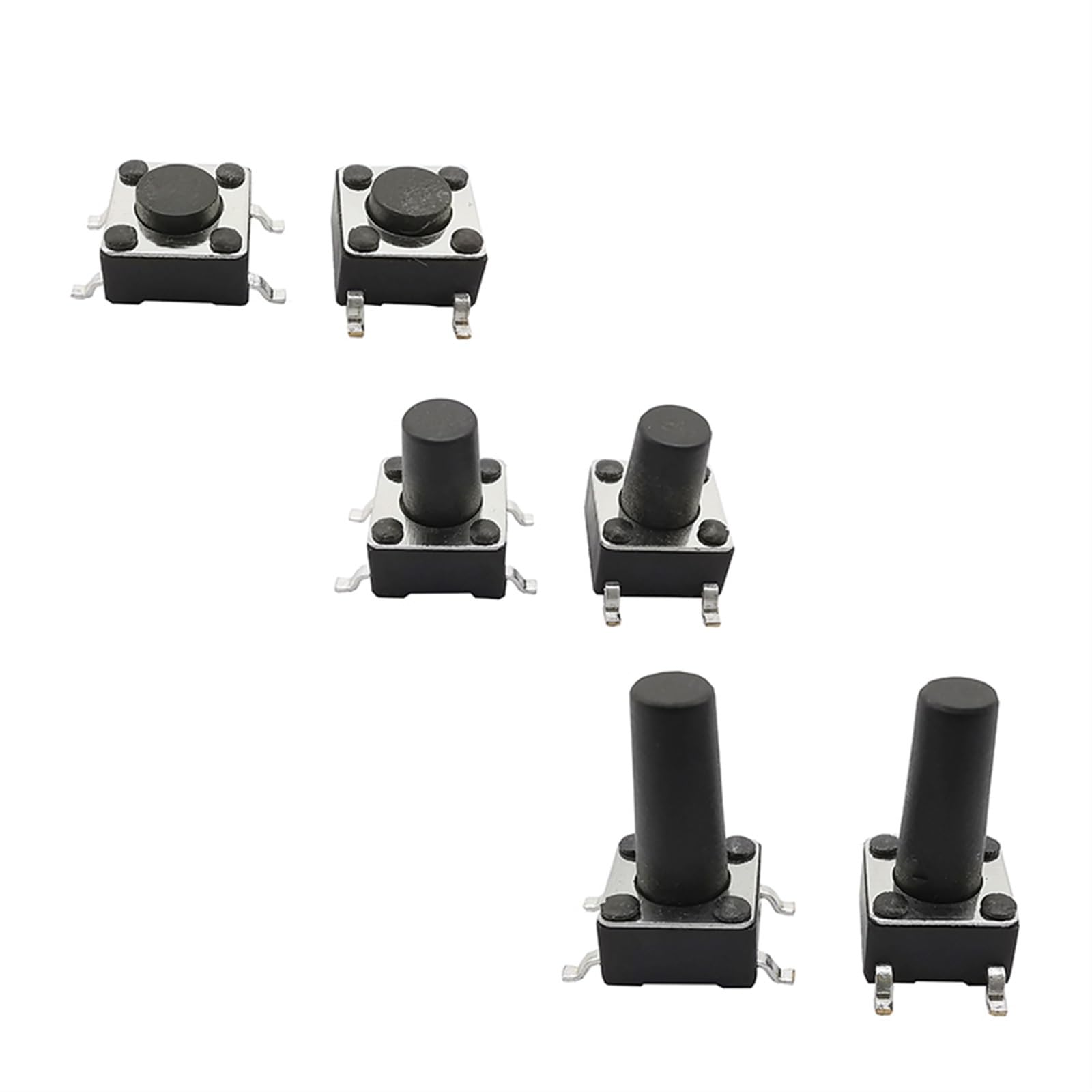 Interrupteur à réinitialisation automatique 6x6mm haute précision avec mécanisme Micro Tact