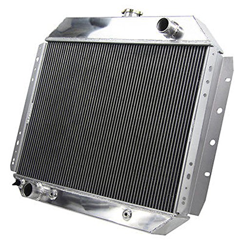 OzCoolingParts 66-79 Ford F-Series Radiator - 56mm 3 Row Core Aluminum Radiator for 1966-1979 1968 1970 73 75 77 Ford F100 F150 F250 F350 Truck Pickup, Bronco V8 Engine