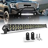 CO LIGHT 22" Light bar auto 24000LM Doppelreihe 6D-Linse LED balken 12v/24V IP68 Mischstrahl Geeignet für landwirtschaftliche Traktoren, 4x4 Fahrzeuge, Lastwagen und Wohnwagen (54cm)
