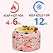 8 Oz Thermo Food Jar for Hot & Cold Food for Kids, Insulated Lunch Containers Hot Food Jar,Leak-Proof Vacuum Stainless Steel Wide Mouth Lunch Soup Thermo for School (Pink-Cat)