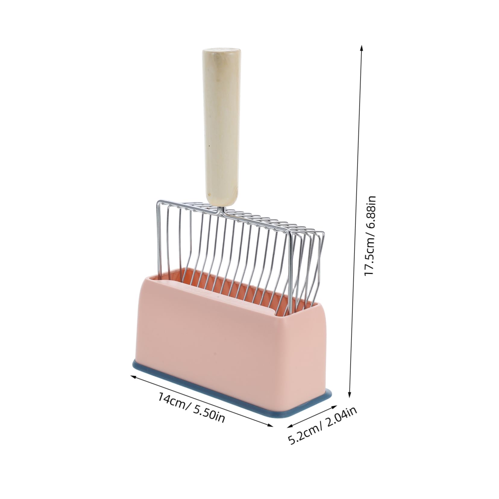 BESPORTBLE Cat Litter Shovel Drain Valve Heating Valve Valve Removable Pot Lid Decal Stickers Cat Trash Can Exhaust Valve Valve Coupler Connectors Metal Litter Scoop Pink