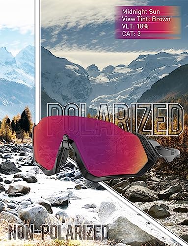 Image of 1.8MM Polycarbonate Replacement Lenses for Oakley TwoFace OO9189 /TwoFace XL OO9350 Sunglasses