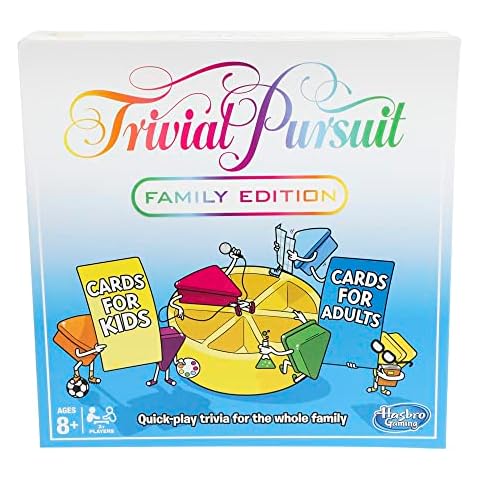 Hasbro Gaming Trivial Pursuit Family Edition Cover