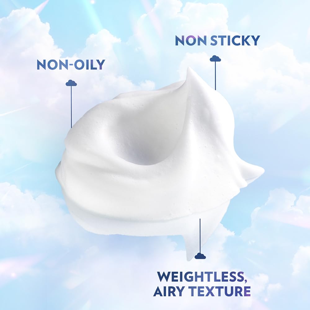 VASELINE Cloud Soft, Light Moisturiser, 100 ml, for Plump, Soft Skin, with Ceramides & Hyaluron Fillers, 10X Hydration Volume, Non-Sticky 4