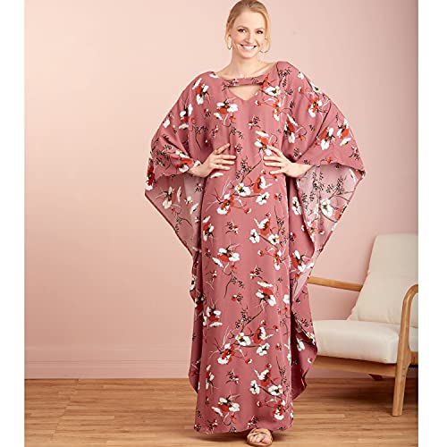 Robe Simplicity SS9328H5 pour femme, taille 34 à 42, modèle multicolore H5 - 6