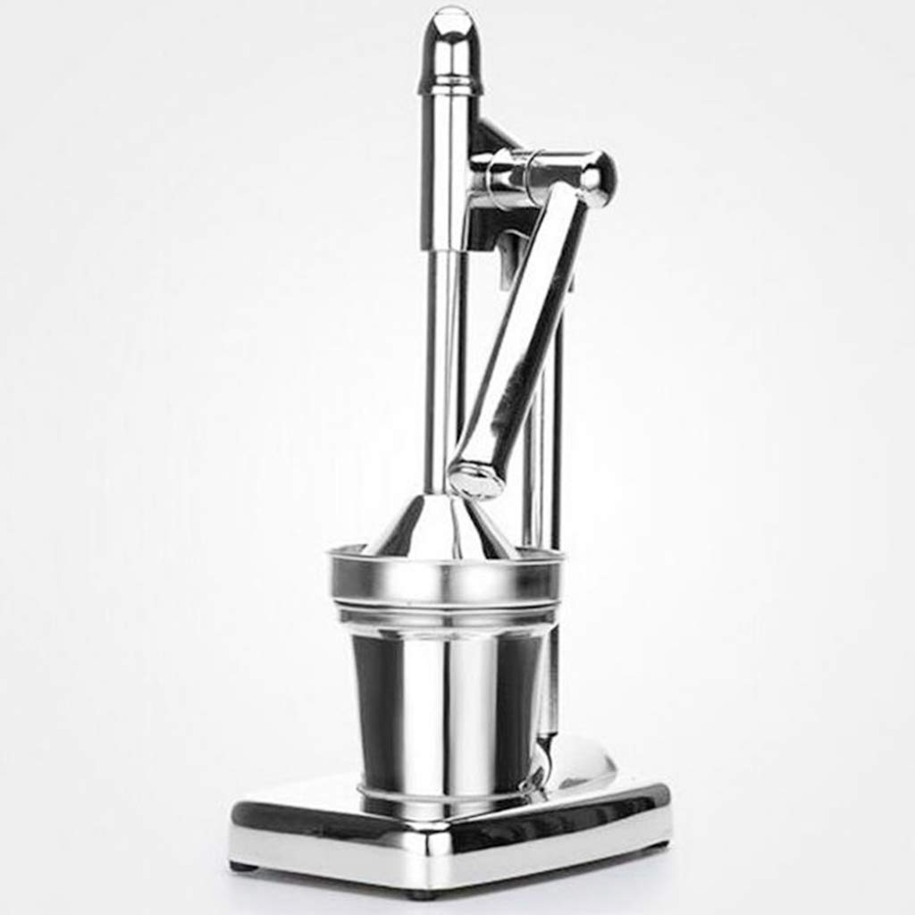 Edelstahl Manuelle Entsafter Orangenpresse Zitruspresse Hand Saftpresse für Zitronen Orangen Obst