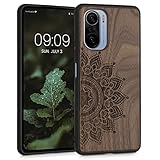 BELLEZA NATURAL: La funda para móvil en marrón oscuro está diseñada con el tan preciado veteado de madera, lo que convierte a tu smartphone en un accesorio pintoresco a la vez que elegante.