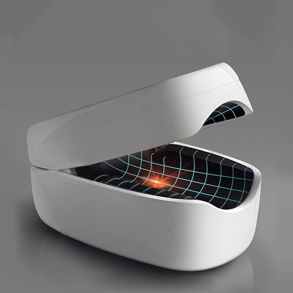 Pulsossimetro da Dito, Monitor della saturazione dell'ossigeno nel Sangue e Monitor della frequenza cardiaca, con Schermo OLED, Guscio in Silicone, nessun sensore, spegnimento Automatico, con Cordi