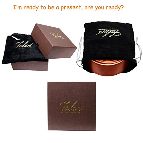 Falari Cintura Uomo tagliabile vera pelle tinta