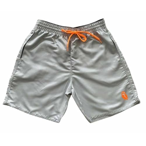 Kit 3 Bermudas Masculina Moda Praia Short Tactel Viagem (BR, Alfa, G, Regular, Regular, PRETO CINZA