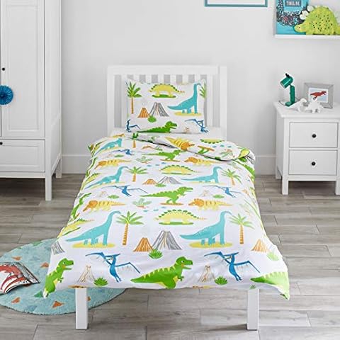 Bloomsbury Mill Housse de Couette Dinosaure Cover