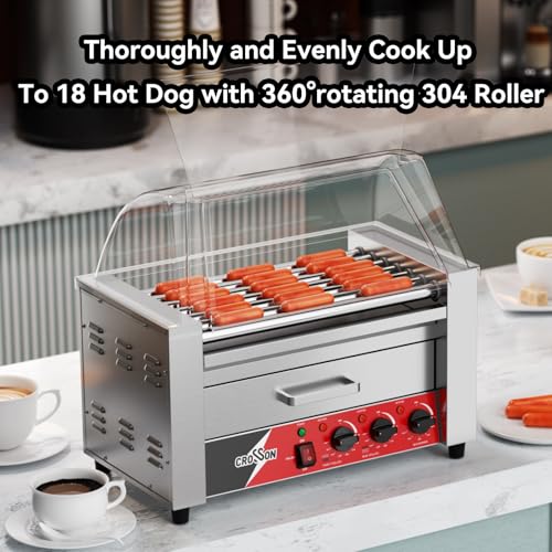 Commercial Hot Dog Roller Grill