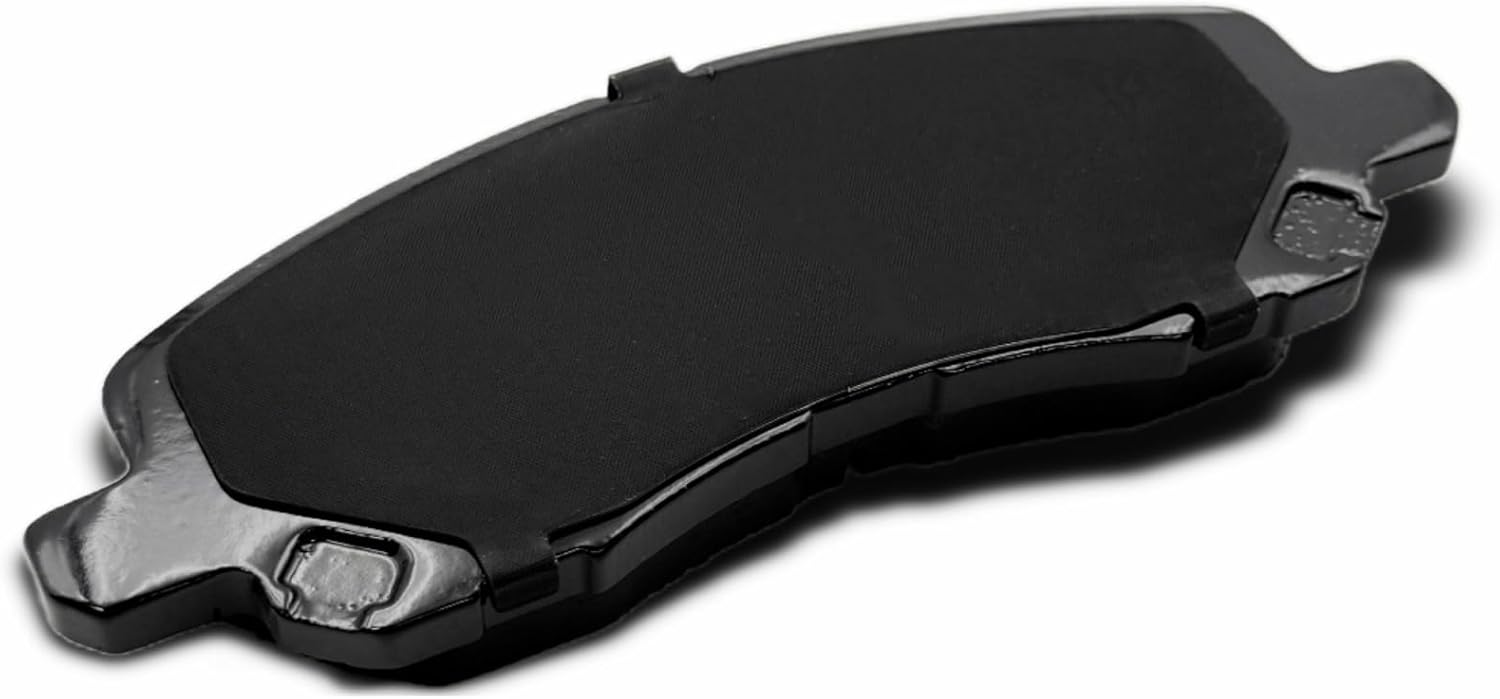 D866 D1037 8pcs Ceramic Front Rear Brake Pads Set With Clips Fit For 2011-2014 Chrysler 200,For 2007-2010 Chrysler Sebring,For 2008-2014 Dodge Avenger,For 2007-2017 Jeep Compas/For Patriot