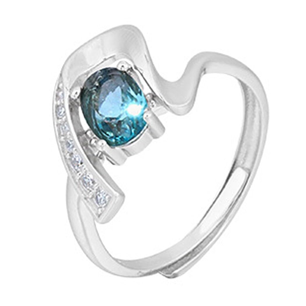 Anillo de joyería para mujer: accesorio de dedo midi ajustable con diamantes de imitación, Metal no precioso