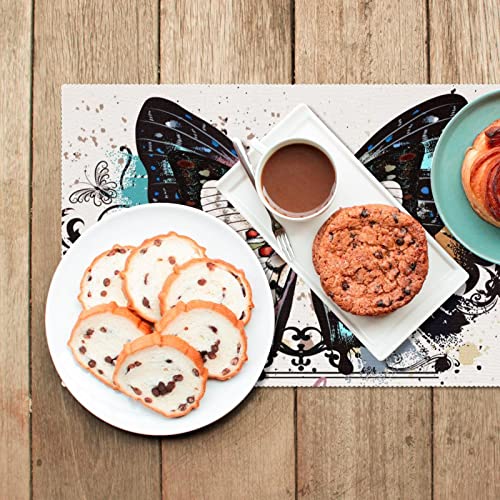 Sets de table papillon lot de 6 pour protéger des plats chauds