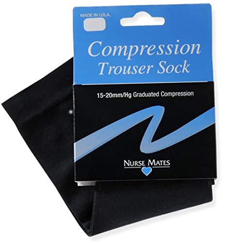 Nurse Mates Microfiber Compression Trouser 15-20 Mmhg Socks - Solid