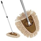 Stanley Home Products Washable Nylon Dry Mop - Removes Dust and Dirt from Surfaces and Hard to Reach Areas (Complete Mop)