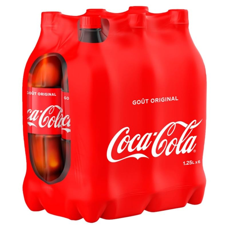 COCA-COLA - Pet 6X1.25L - Vendu Par Unité