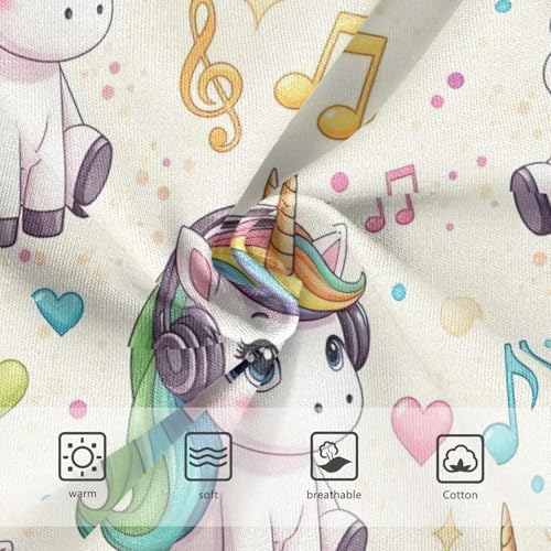 Cute Unicorns Toddler Girl Undies, Cotton Girls Underwear, 2T–8 Years3