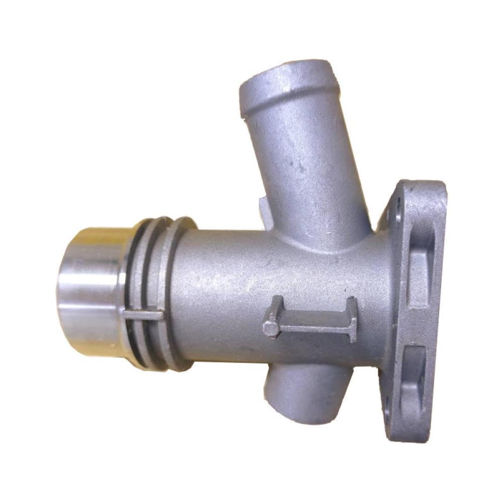 Car Engine Coolant Thermostat Outlet Connector Compatible with F22 F23 F30 F31 F32 F33 F34 G30 G12 G01 G02(Aluminum)