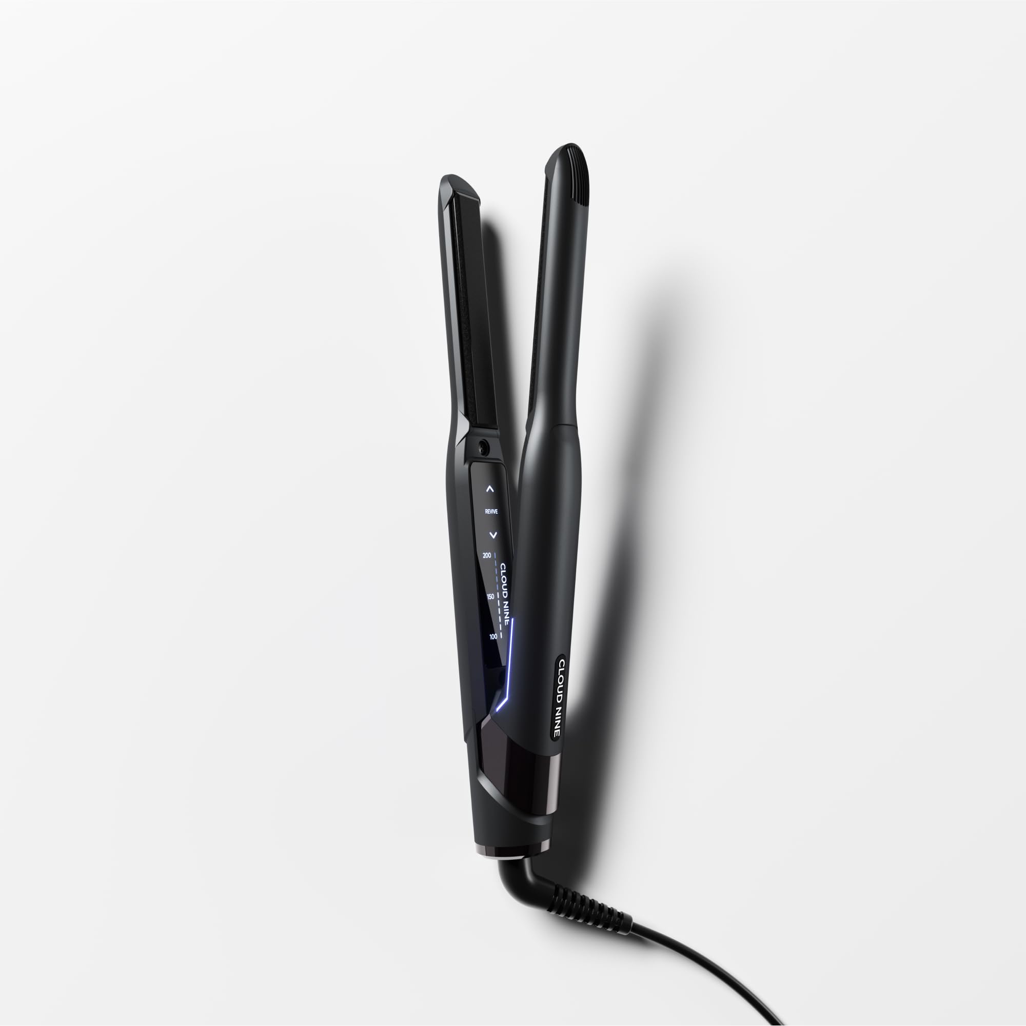 Cloud Nine Slim Iron Glätteisen, Haarglätter für Kurzhaar & Pony, Schwarz
