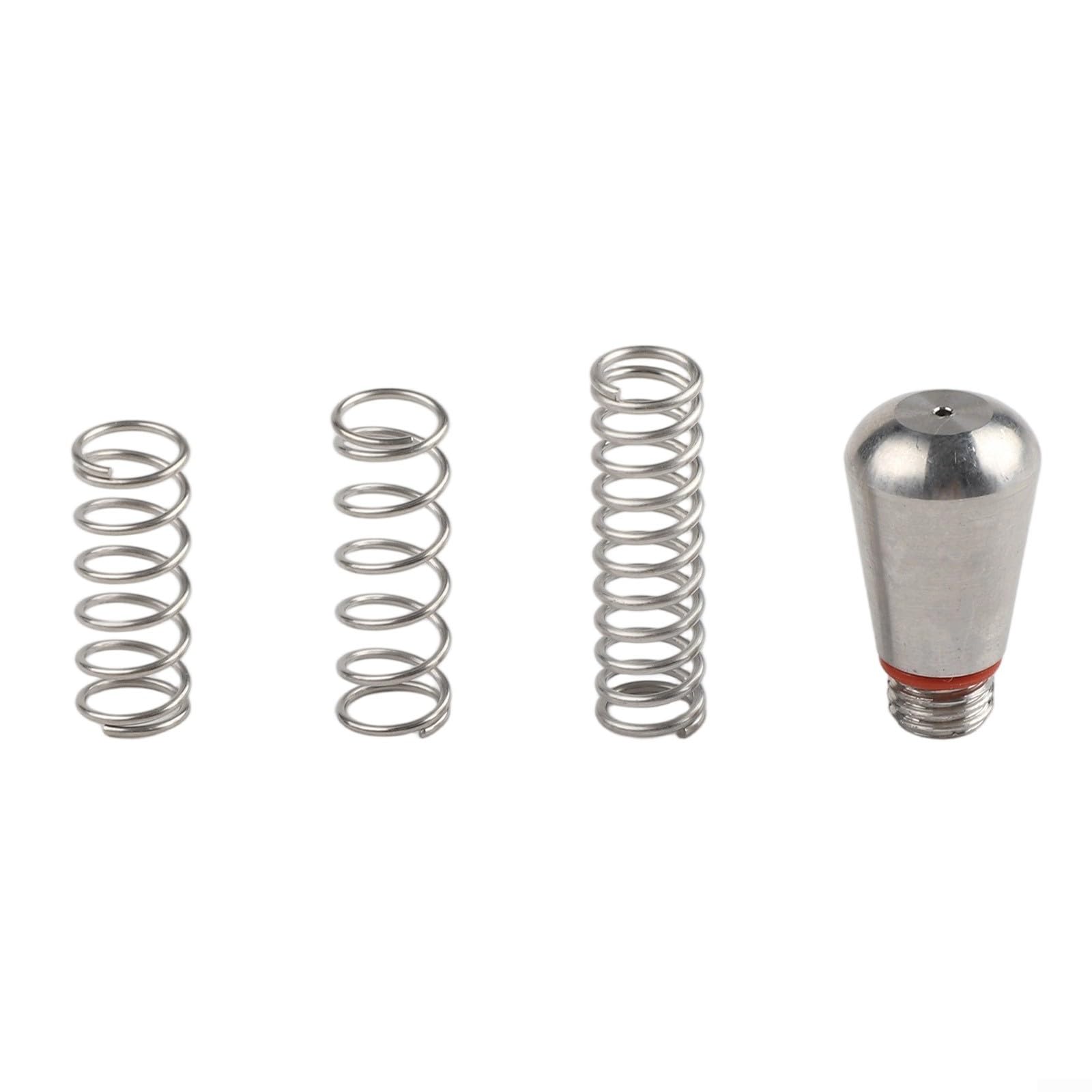 Aftermarket - Vassoio antigoccia con 6 9 12 bar OPV Spring Set e tubo di scarico in metallo per Gaggia Classic Pro e versioni precedenti (set da 6 pezzi)