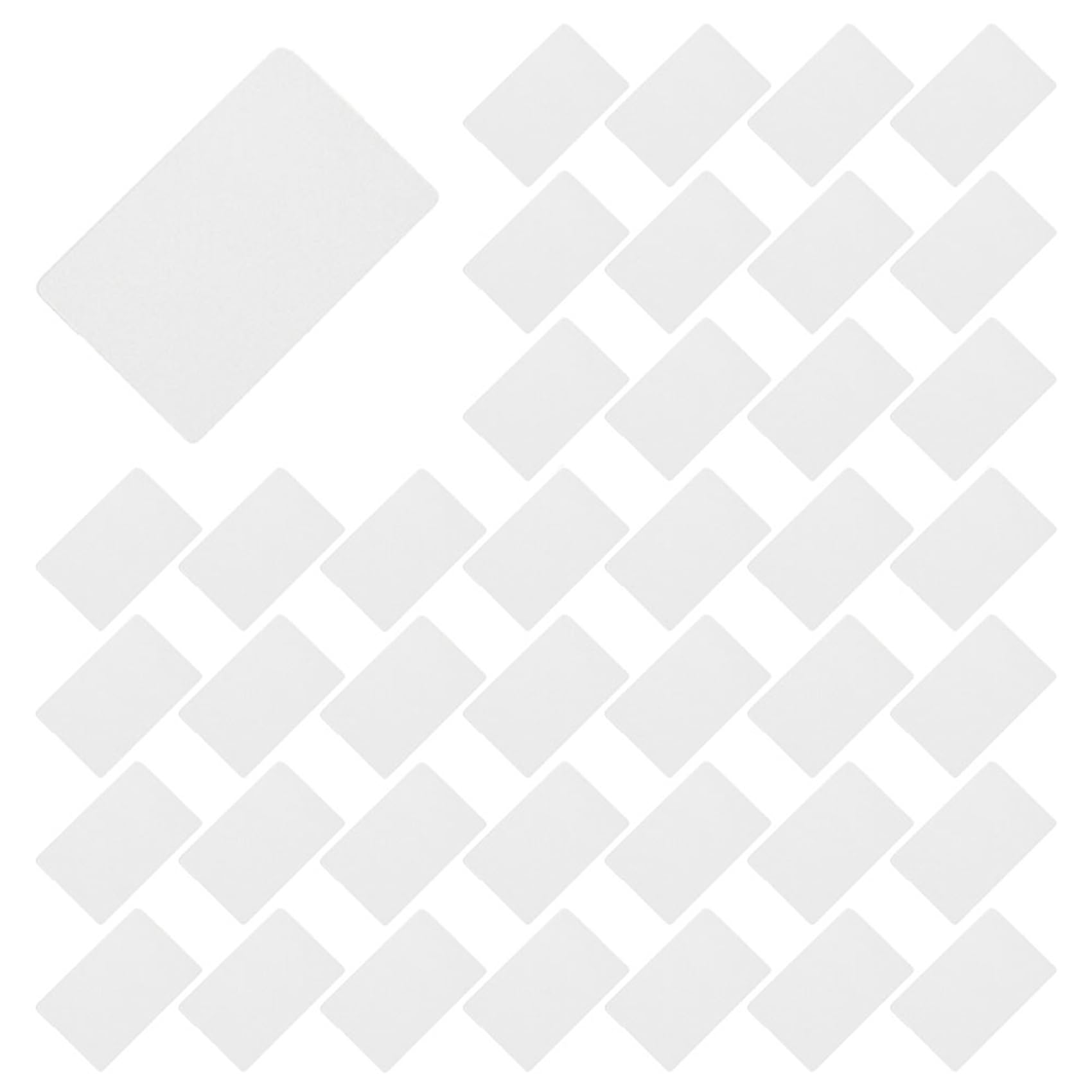 Jnchdghwa White 200Pcs Rfid Card 13.56Mhz Proximity Smart Cards S50 Rewritable Copy Key For Access Control System