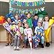 Einschulung Deko,Girlande Hängende Dekoration für Schuleinführung,2025 Einschulung Schulanfang Junge Mädchen，Schule Dekoration Banner bunt (Dinosaurier)