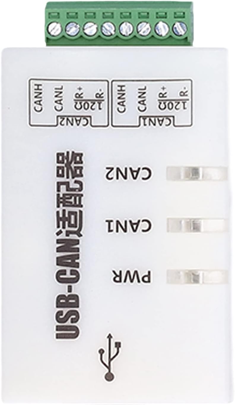 USB to CAN Adapter Automatic Dual Channel CAN Bus Analyzer Intelligent Converter Debugger