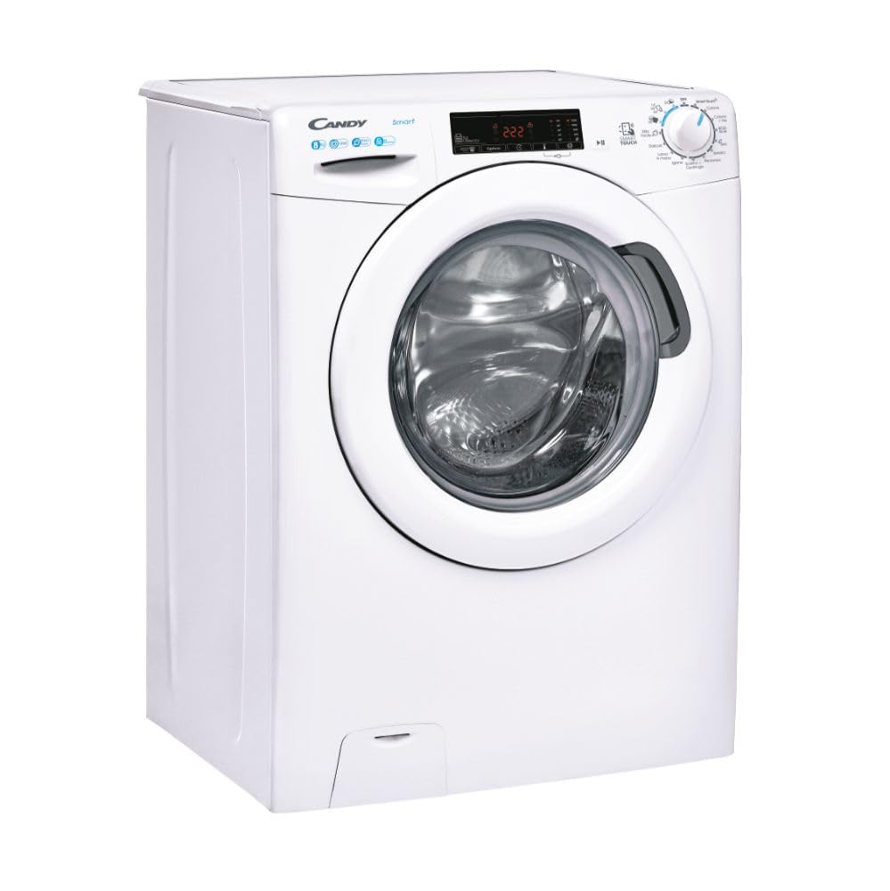 Candy CSS128TW3-11 - Lavatrice da 8 Kg, 1200 giri, Caricamento Frontale, Classe energetica C