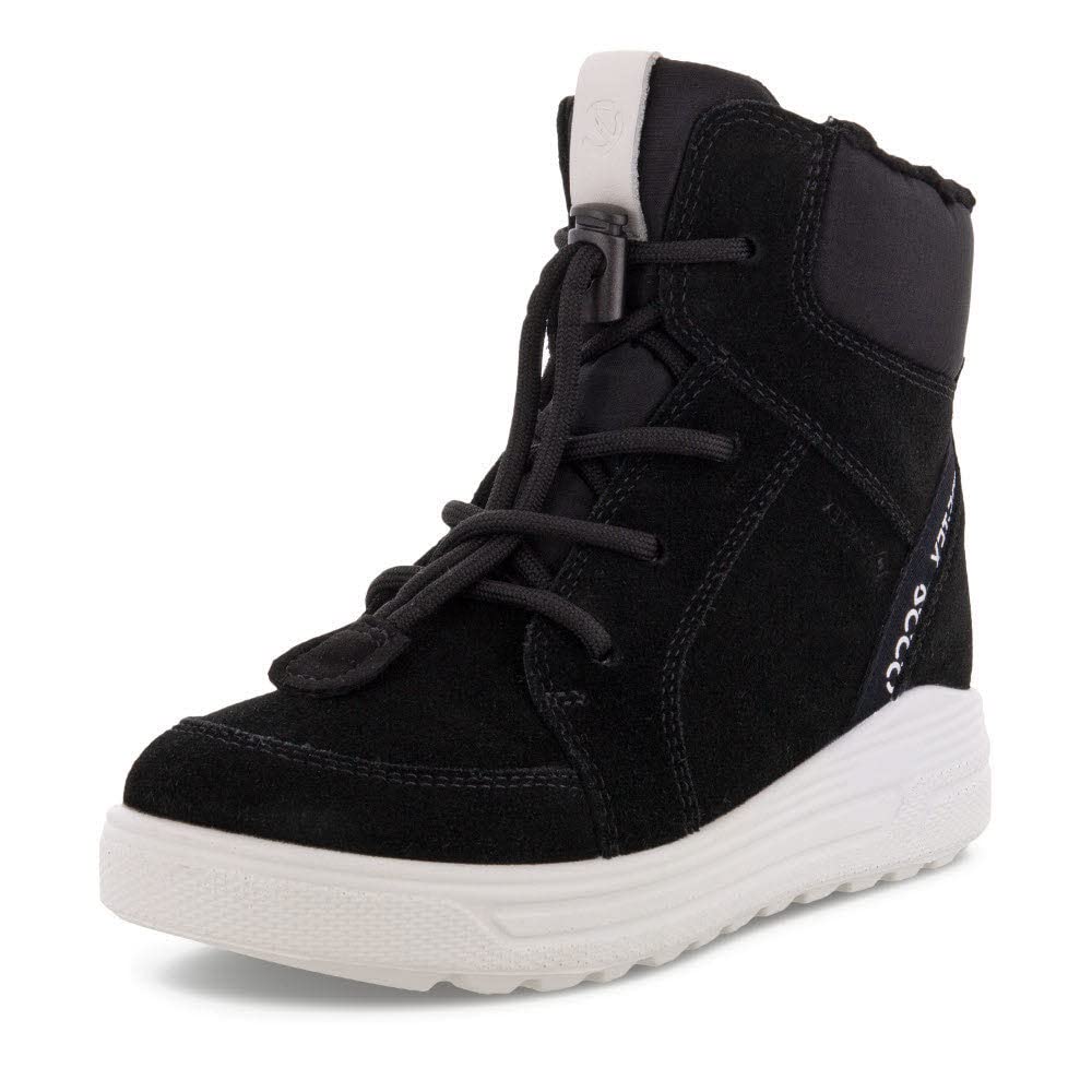 ECCO Boys' Urban Snowboarder Boots, black, 9.5 UK Child