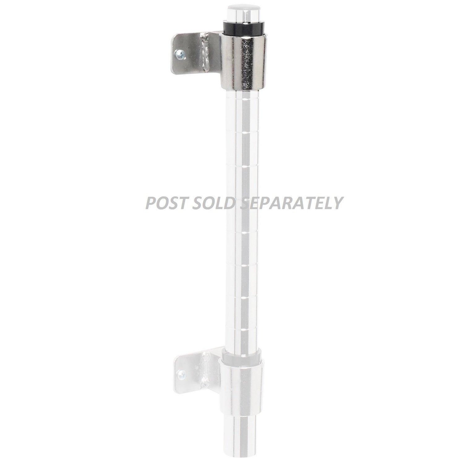 Nexel Wire Shelf Wall Mounting Bracket, Zinc Finish, 2