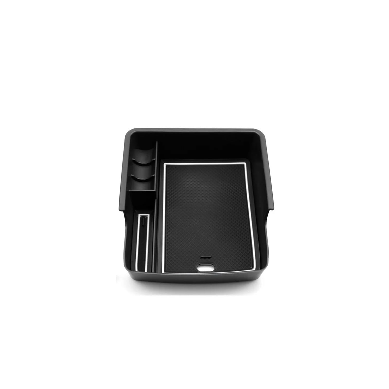 OOPUHKSY For Kia For Ceed SW GT For Proceed GT 18-23 For XCeed GT 19-23 Central Control Container Auto Interior Car Armrest Box Storage(White)
