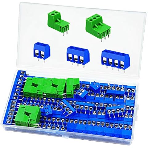 114PCS PCB Terminal Block Connectors Set Cover