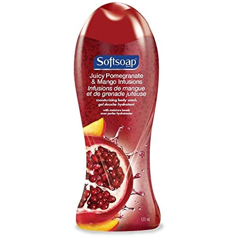 Softsoap Moisturizing Body Wash, Pomegranate & Mango Cover