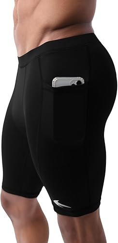 Compression Shorts Men Performance Baselayer Athletic, Running, Biking All Sports Men's Underwear for Workout