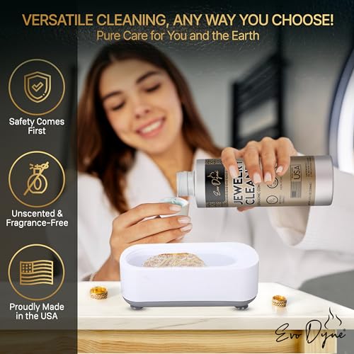 Evo Dyne Ultrasonic Jewelry Cleaner Solution  thumb #4