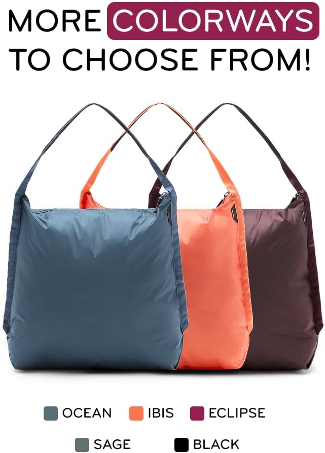 Peak Design Packable Tote, Zippable Ultralight Carry-All, Self-Healing Ripstop Shell, Weather-Resistant Stowable Bag - Image 6