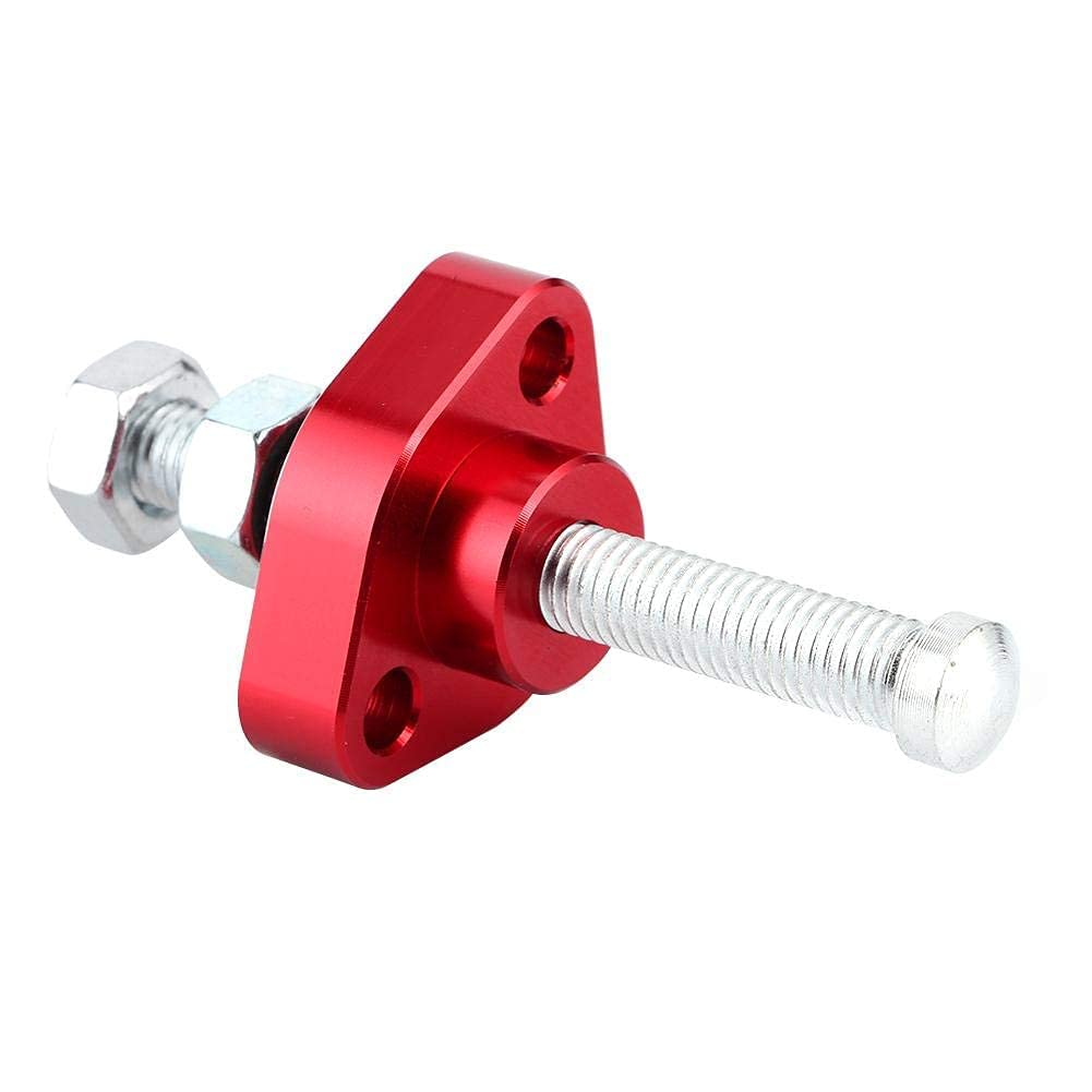 Yctze Tendicatena a camme, Guarnizione tendicatena tendicatena Componenti Moto Adatta per CBR600F F3 F4 F4i CBR900 RR CBR900F(Rosso)
