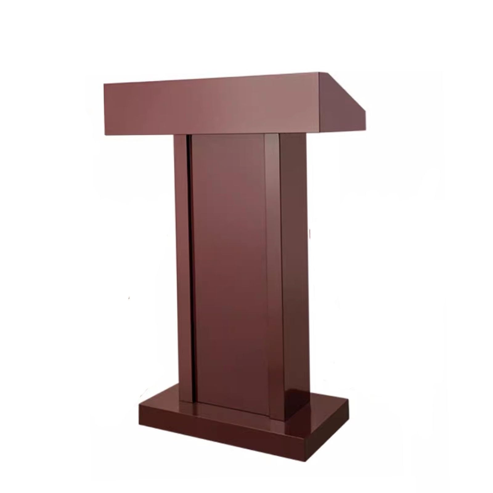 Genérico Atril Ajustable de Acero Inoxidable de Alta Resistencia, Ideal para oficinas, escuelas, Iglesias, conferencias y Eventos. Atril Duradero para presentaciones Pro