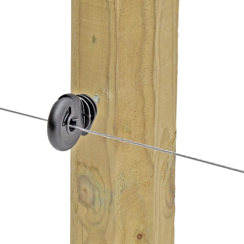 VOSS.farming Scatola 260 isolatori ad Anello per recinzioni elettriche + Avvitatore Manuale