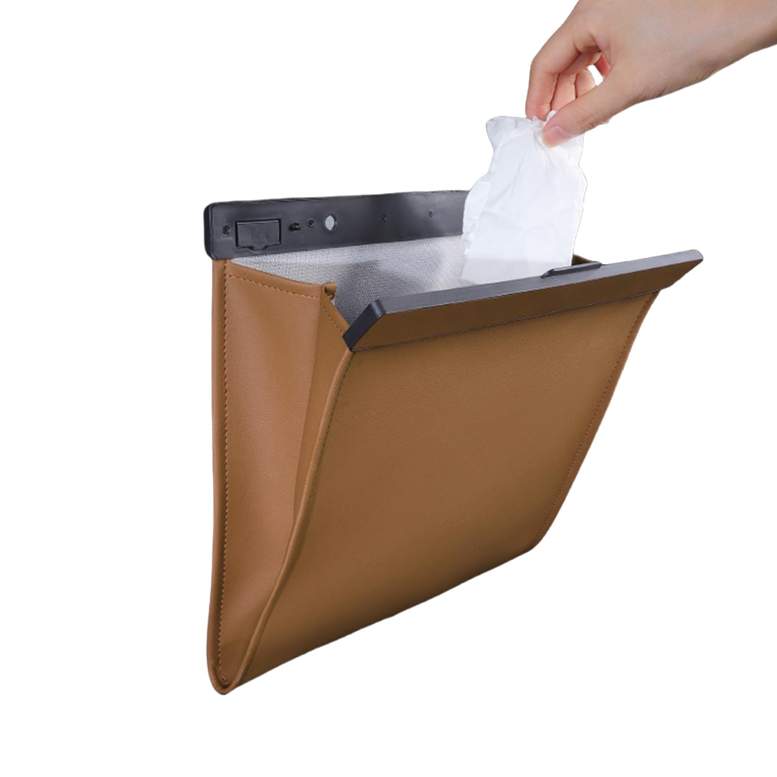 Sac poubelle pour voiture étanche avec fermeture magnétique anti-odeur pour l'arrière du siège