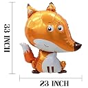 RSAAUD® 2Pc Jungle Theme Balloons, Jungle Safari Decorations Balloon, Animal Print Balloon Set For Kids Boys Girls Party Combo Item Elephant 33" * 23" Foil Balloon (Elephant) gallery image