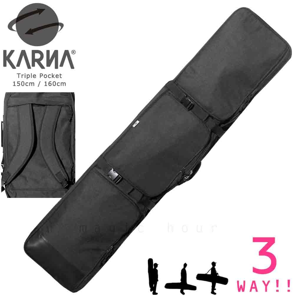 Amazon | スノーボード ボードケース スノボ 3way KARNA 背負える 